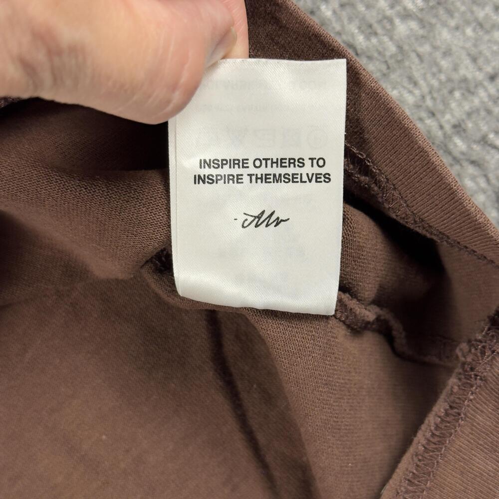 Polar Skate Co Shirt Mens Large Brown Logo Tee T-Shirt Portugal Skate Casual - Picture 4 of 8